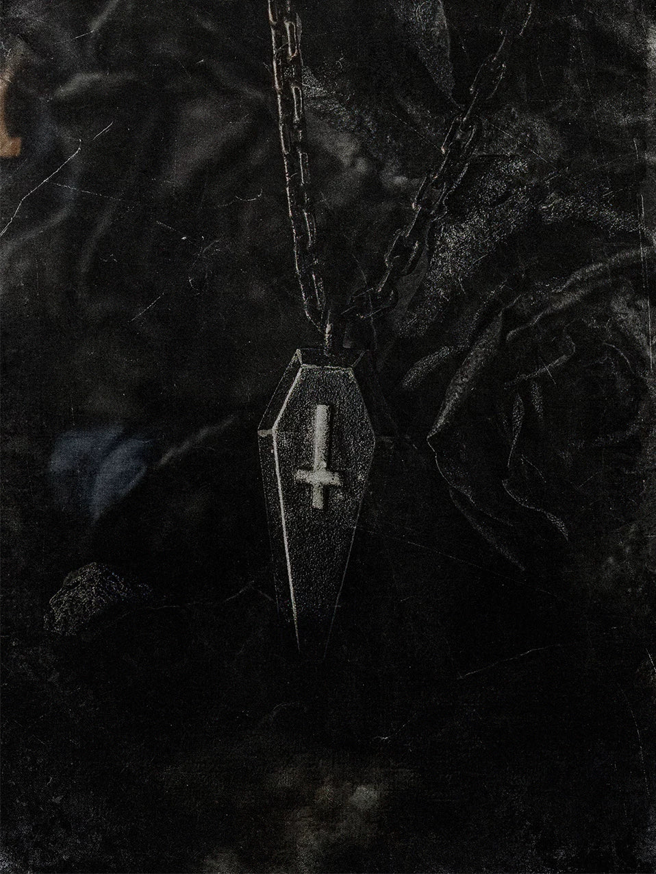 GOTHIC DEMON COFFIN NECKLACE