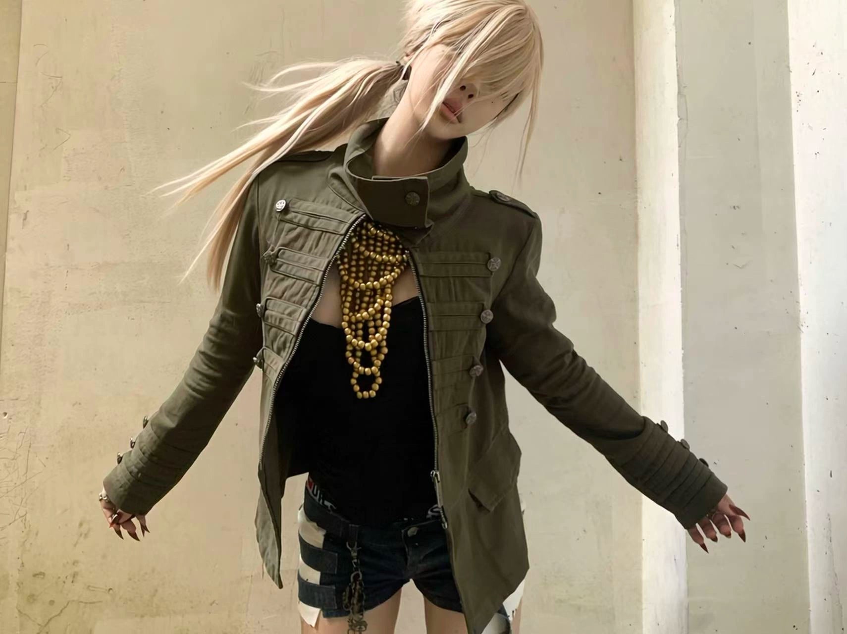 VINTAGE PUNK HEAVY JACKET