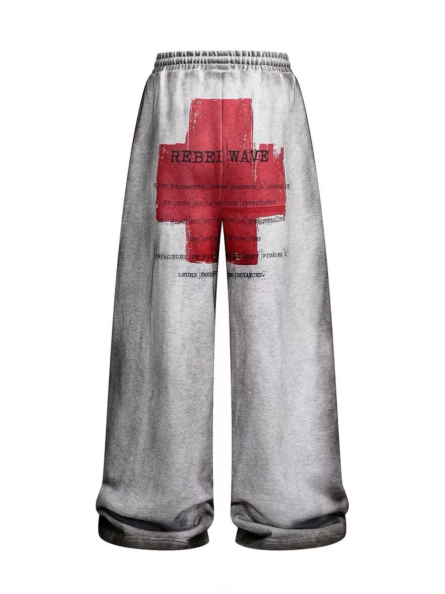 REBEL WAVE SWEATPANTS