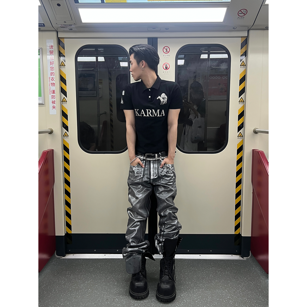 METAL ECHO TROUSERS
