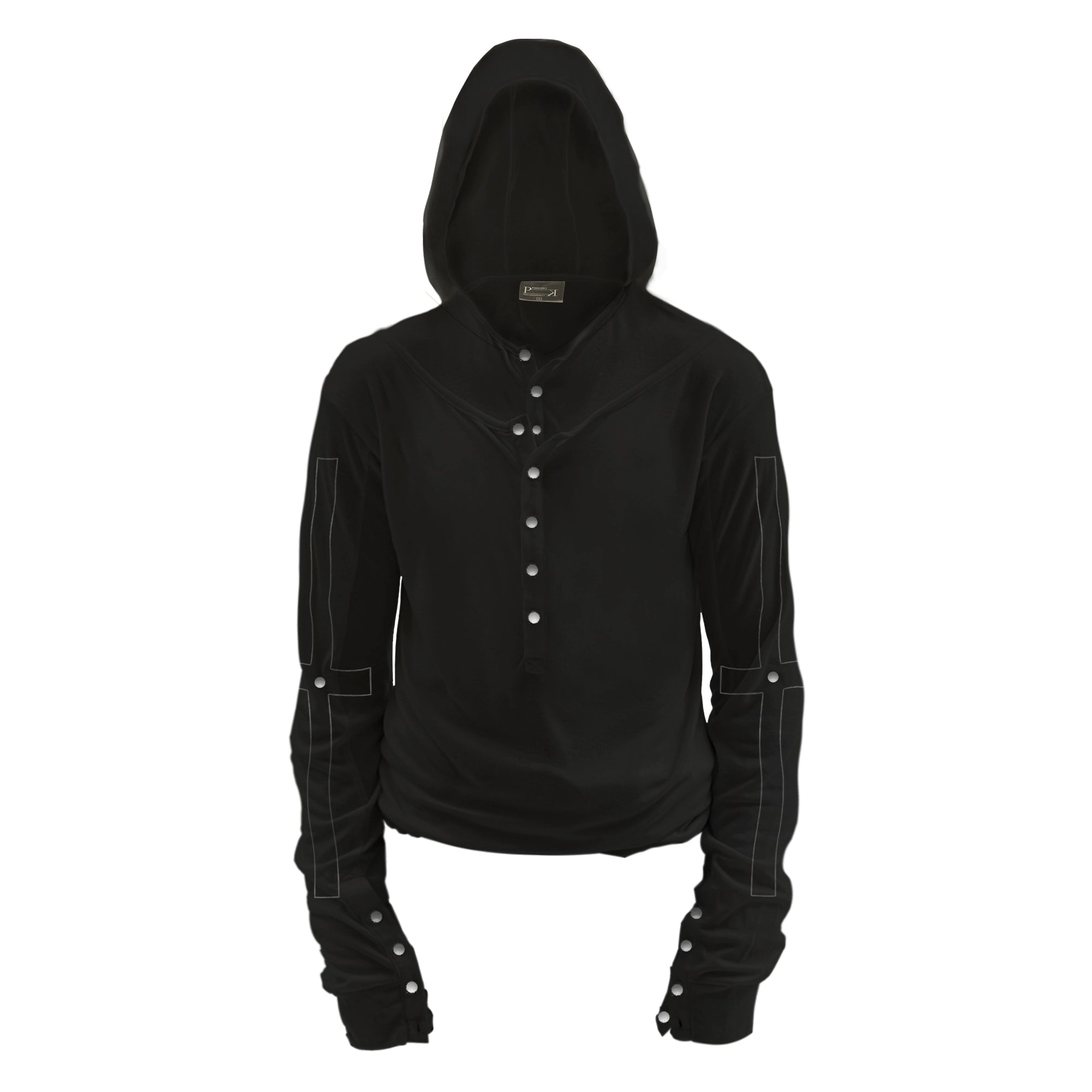 SLIM HOODED CASUAL TEE