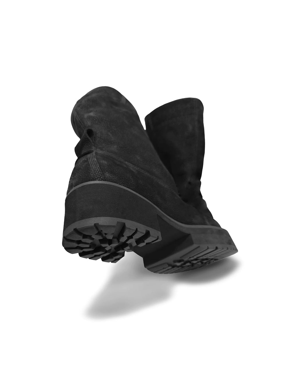 FROSTED COWHIDE MID-CALF WORK BOOTS