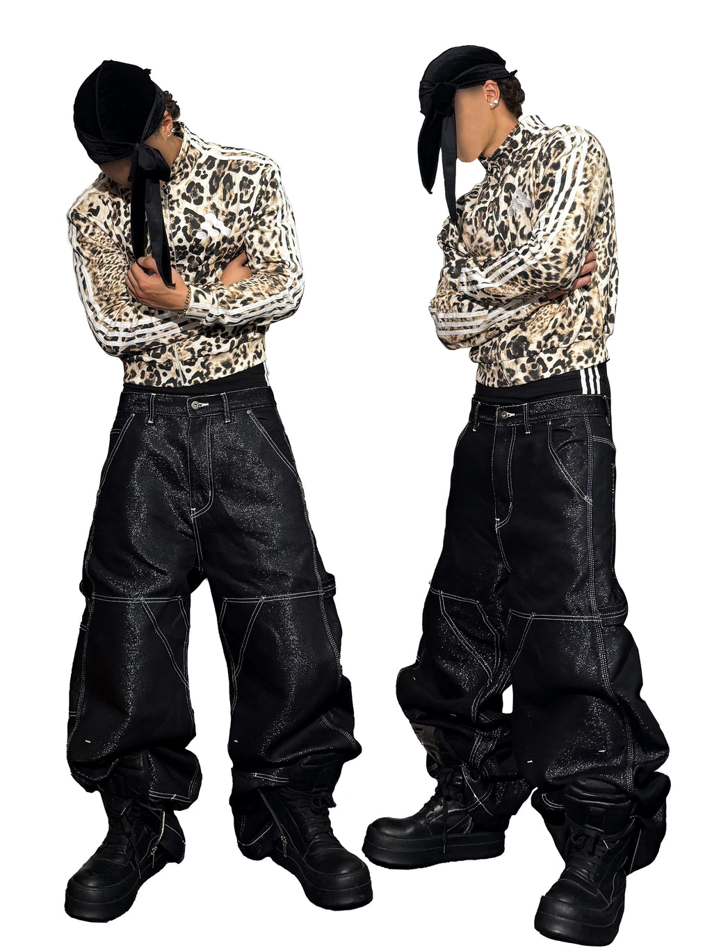 LEOPARD PRINT SPORTS JACKET