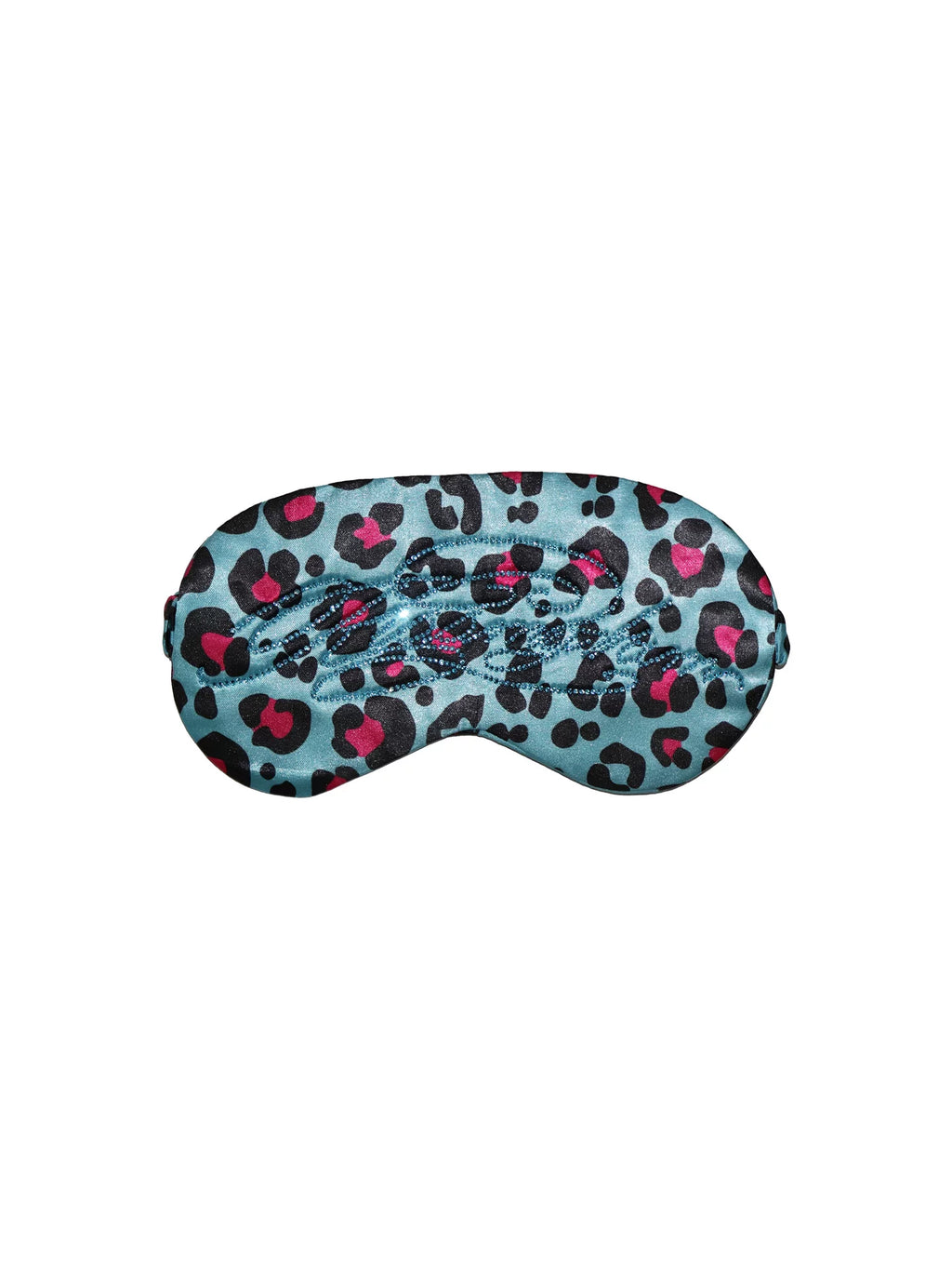 LEOPARD SILK SLEEP MASK