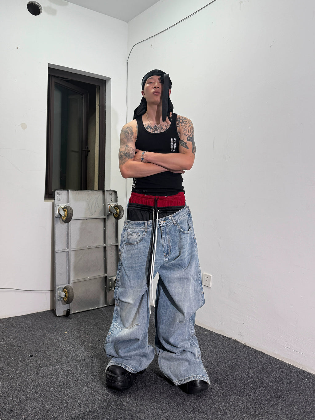 COLORBLOCK DENIM