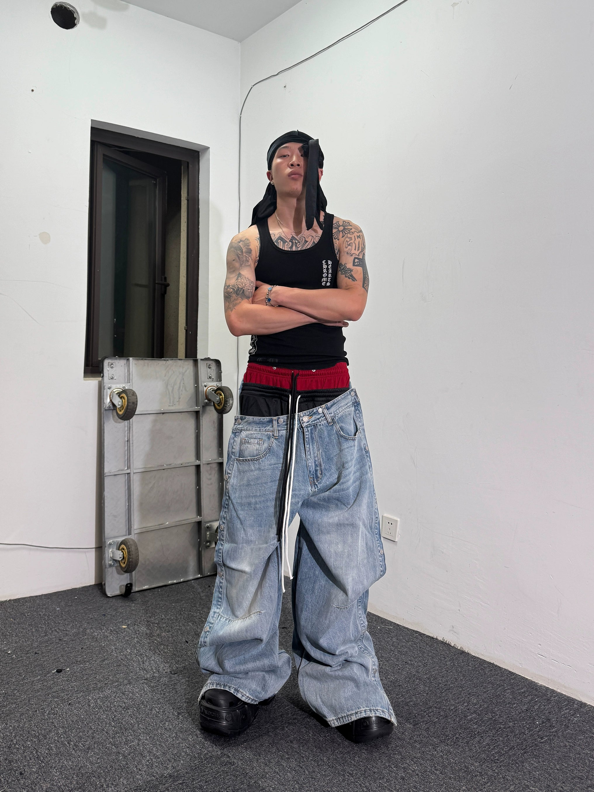 COLORBLOCK DENIM