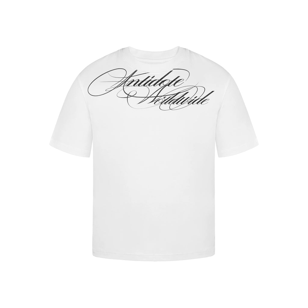 FLORAL LETTER PRINT T-SHIRT