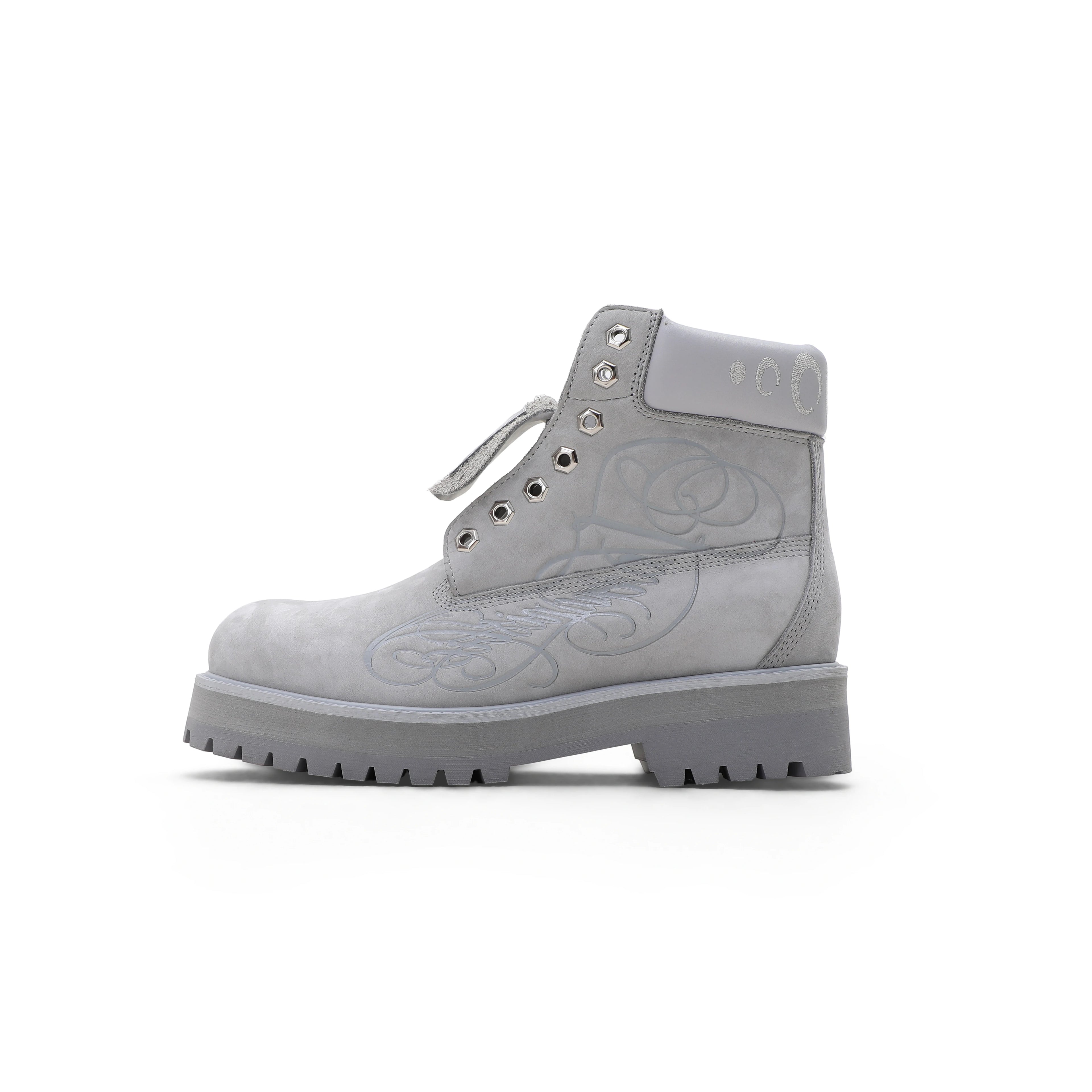 RETRO HIGH-TOP LEATHER BOOTS