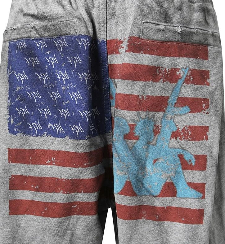 RUINED FLAG SWEATPANTS