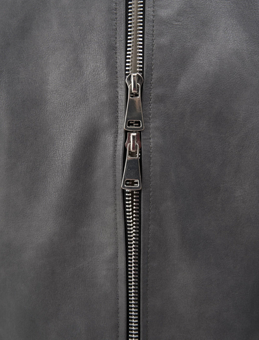 HIGH COLLAR BIKER JACKET