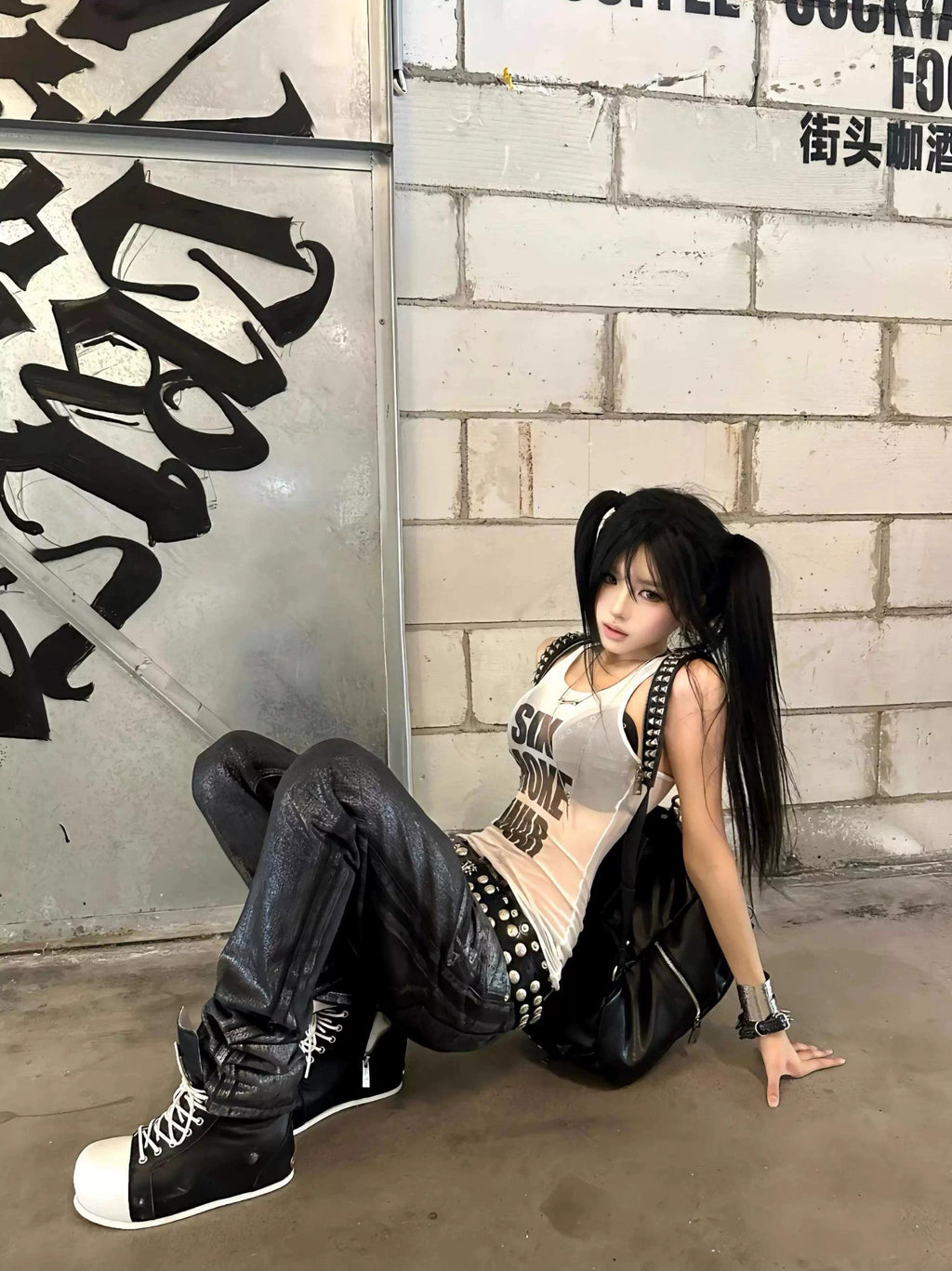 METAL ECHO TROUSERS