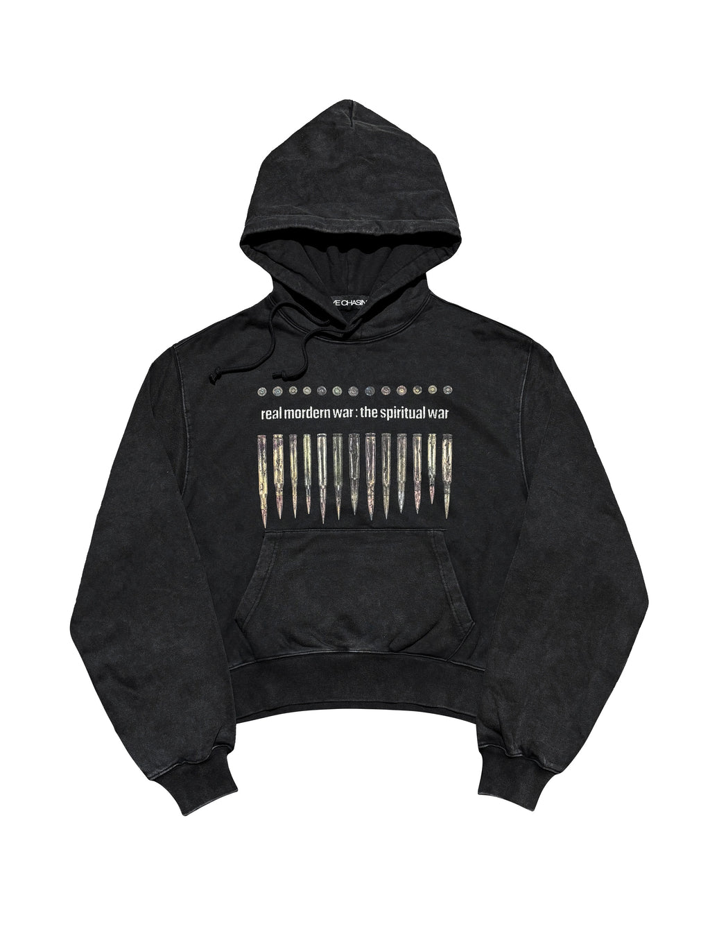 WASHED BULLET GRAPHIC HOODIE 前面
