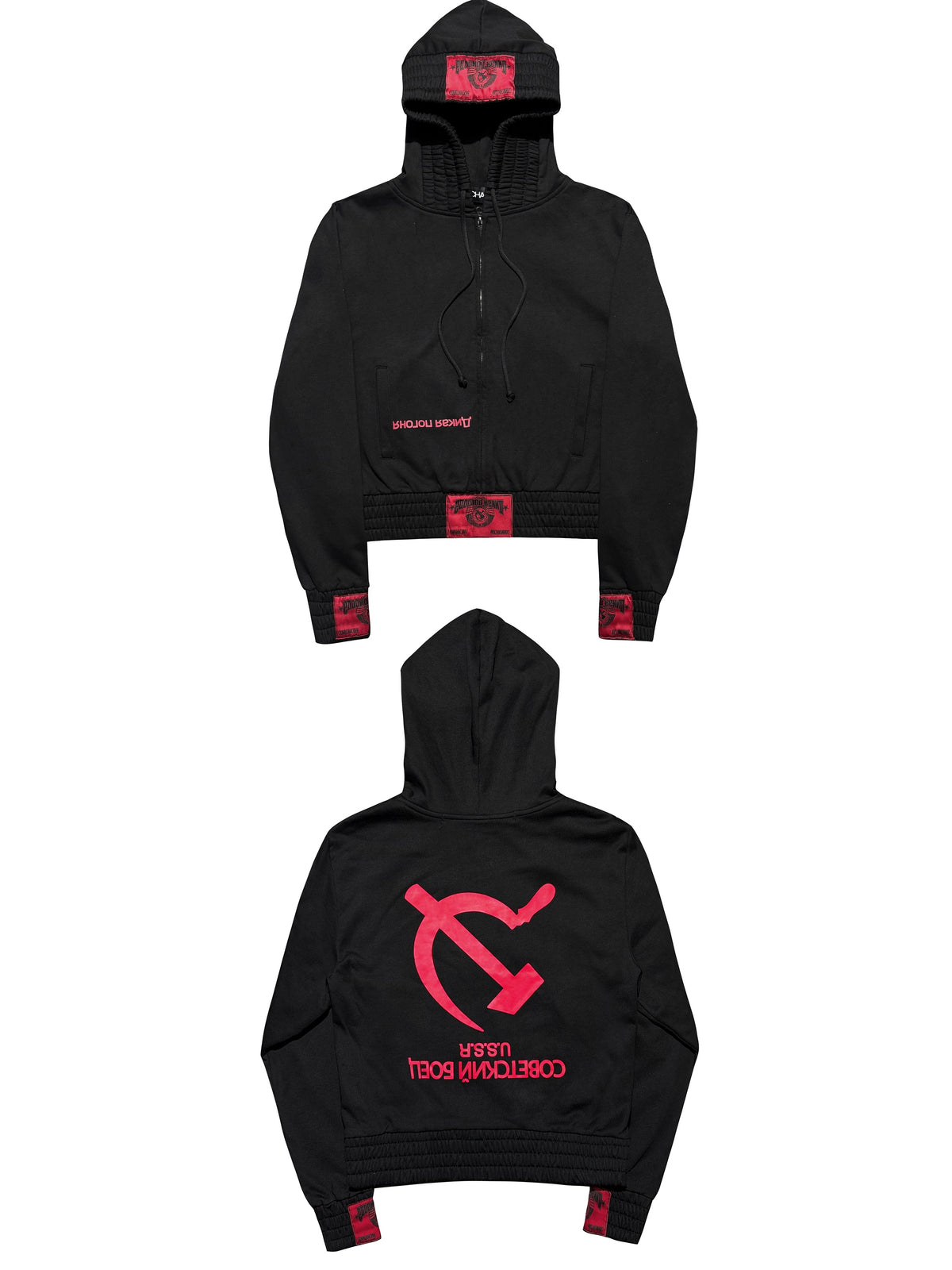 BOXING GRAPHIC ZIP HOODIE 前面