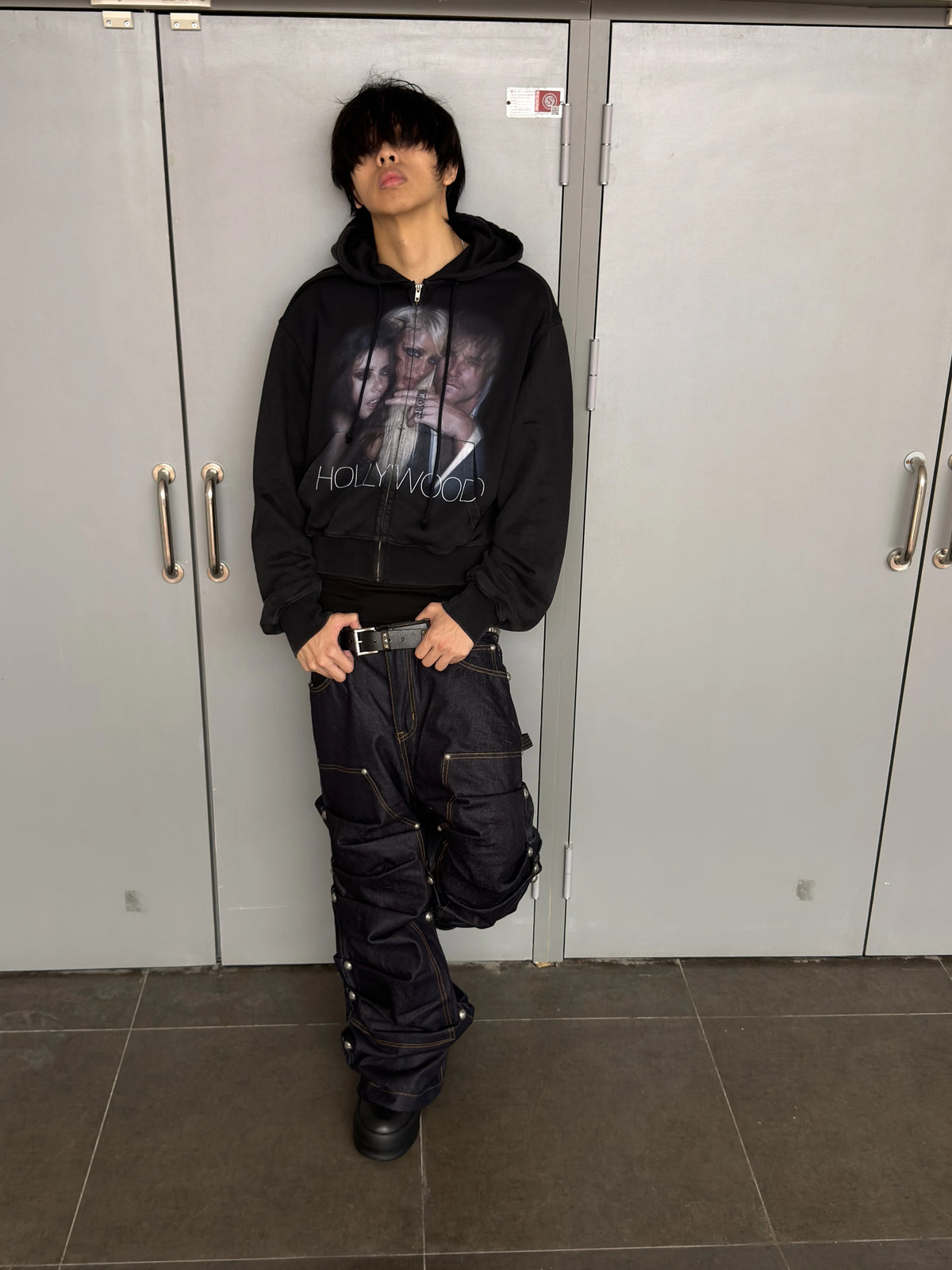 HOLLYWOOD GRAPHIC ZIP HOODIE 商品写真 4
