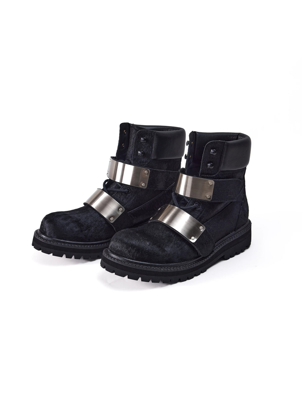 METAL STRAP HIGH TOP BOOTS 前面