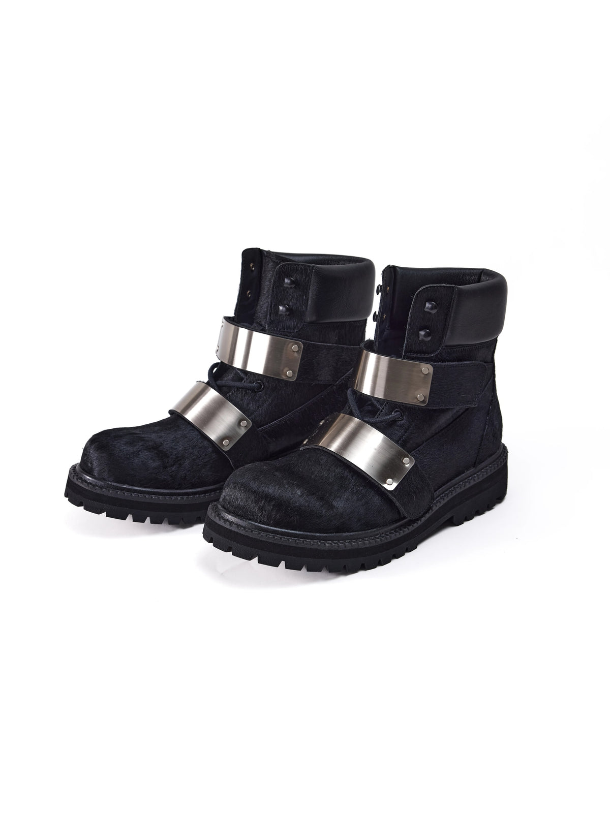 METAL STRAP HIGH TOP BOOTS 前面