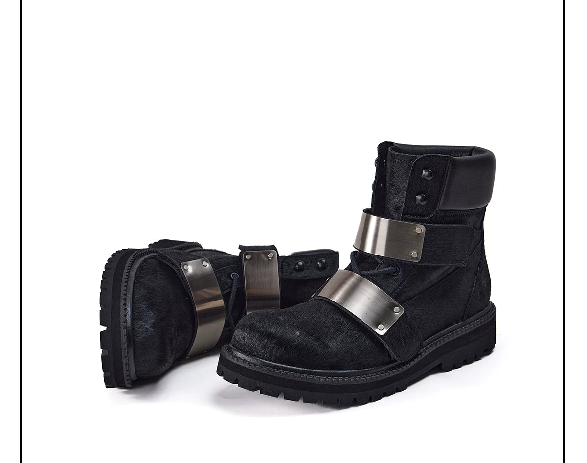 METAL STRAP HIGH TOP BOOTS 商品写真 2