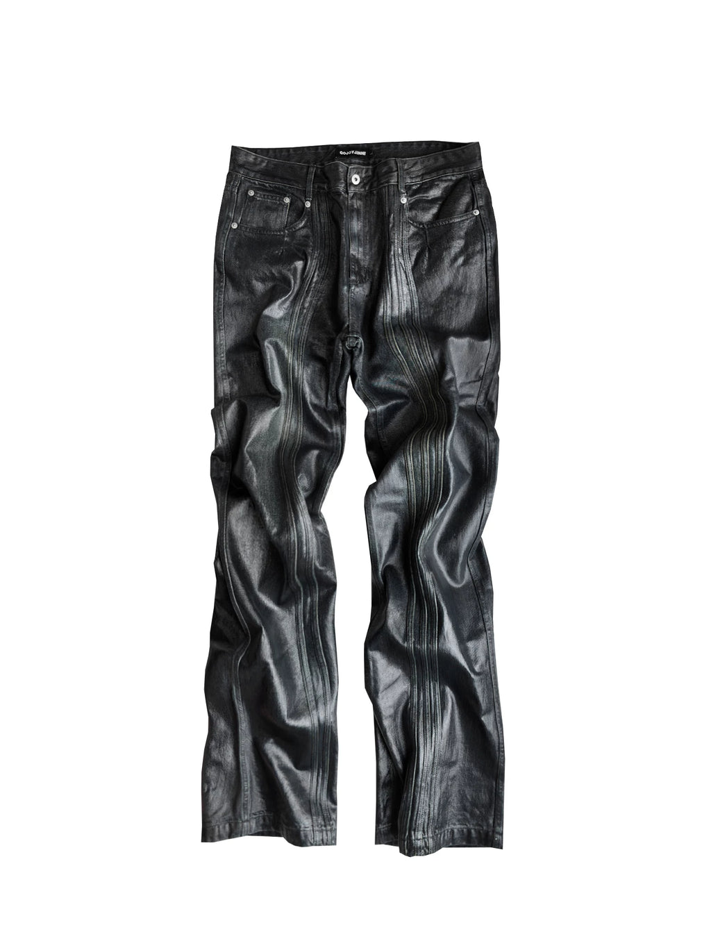 COATED PANEL STRAIGHT JEANS 前面