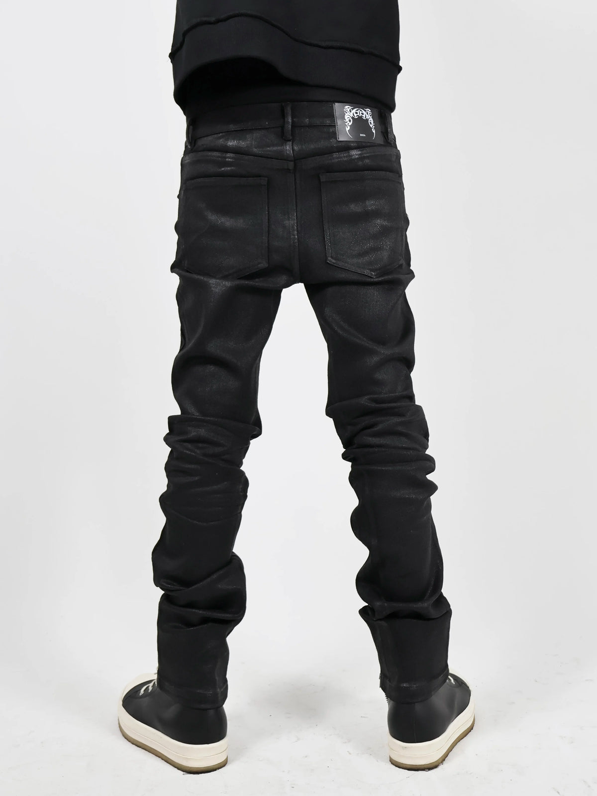 WAXED STUDDED SKINNY JEANS 商品写真 6