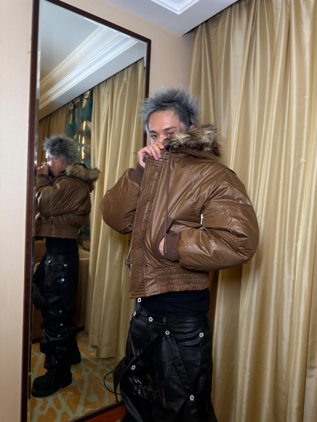 FUR TRIM N2B FLIGHT JACKET 商品写真 3