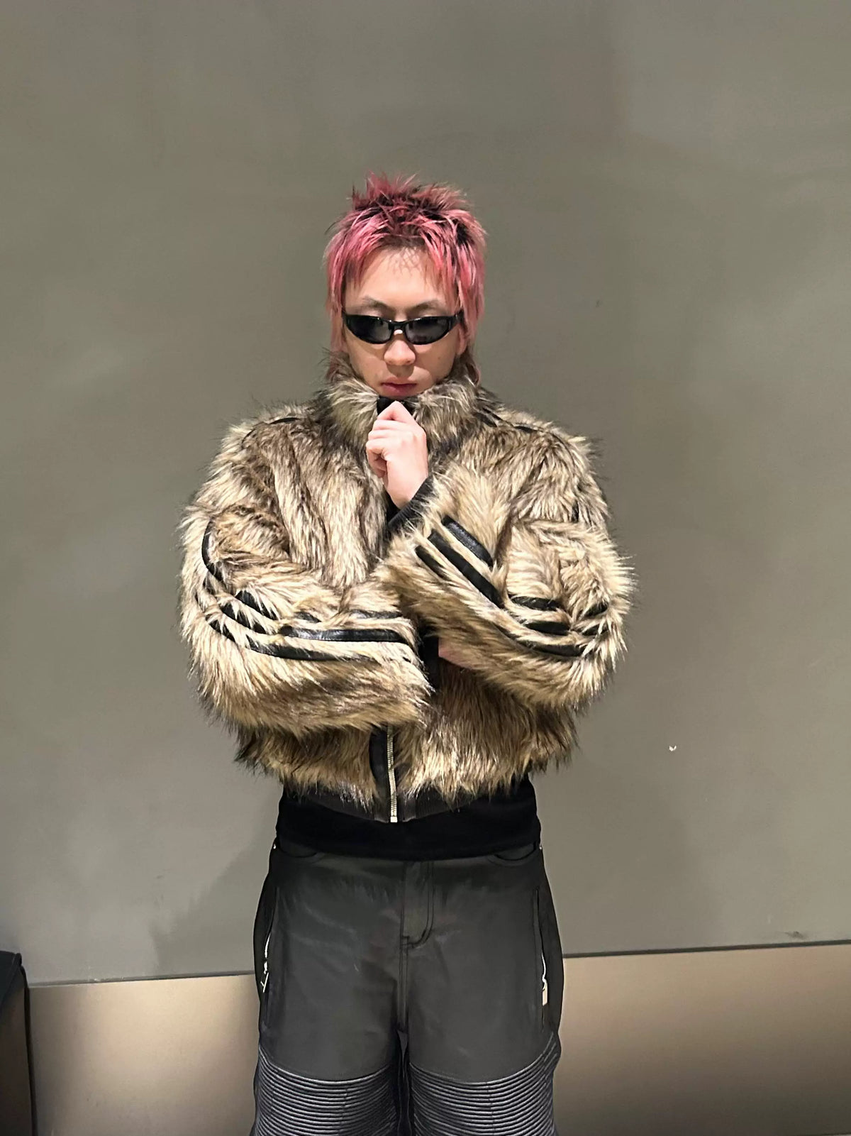 REVERSIBLE STAR FUR JACKET 商品写真 3