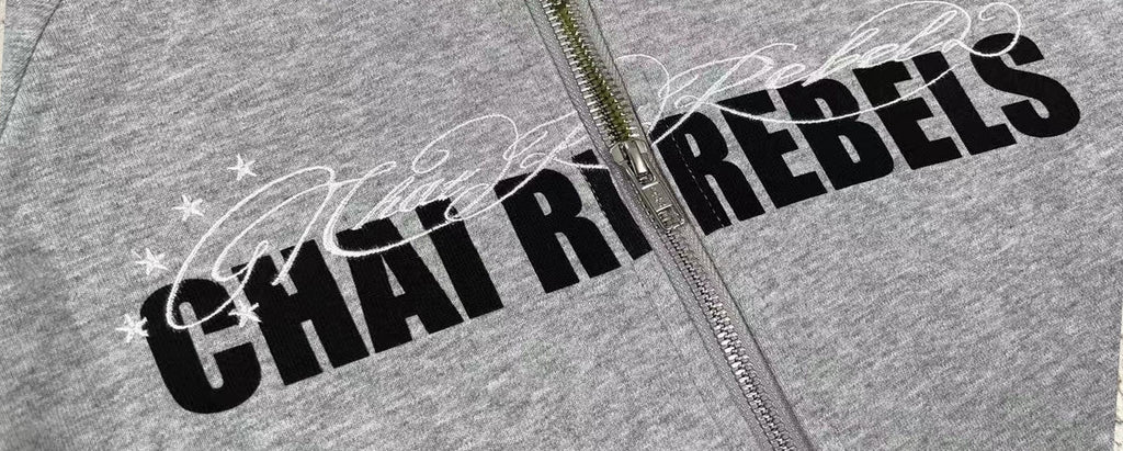 REBEL ZIP HOODIE