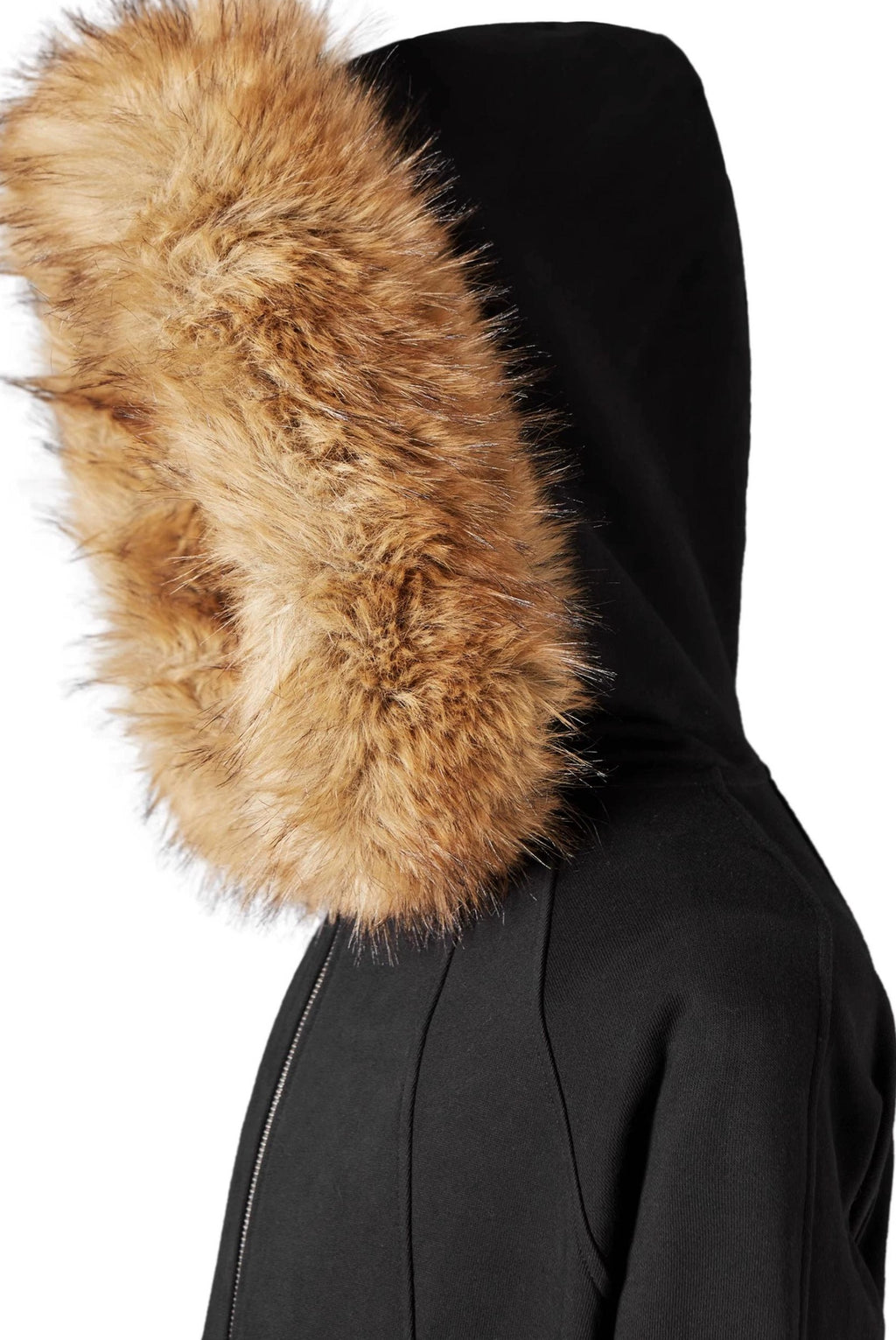 FUR COLLAR HOODE