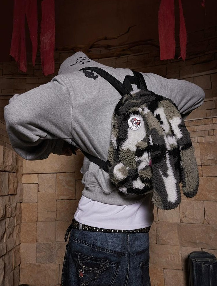 CAMO BUNNY BACKPACK