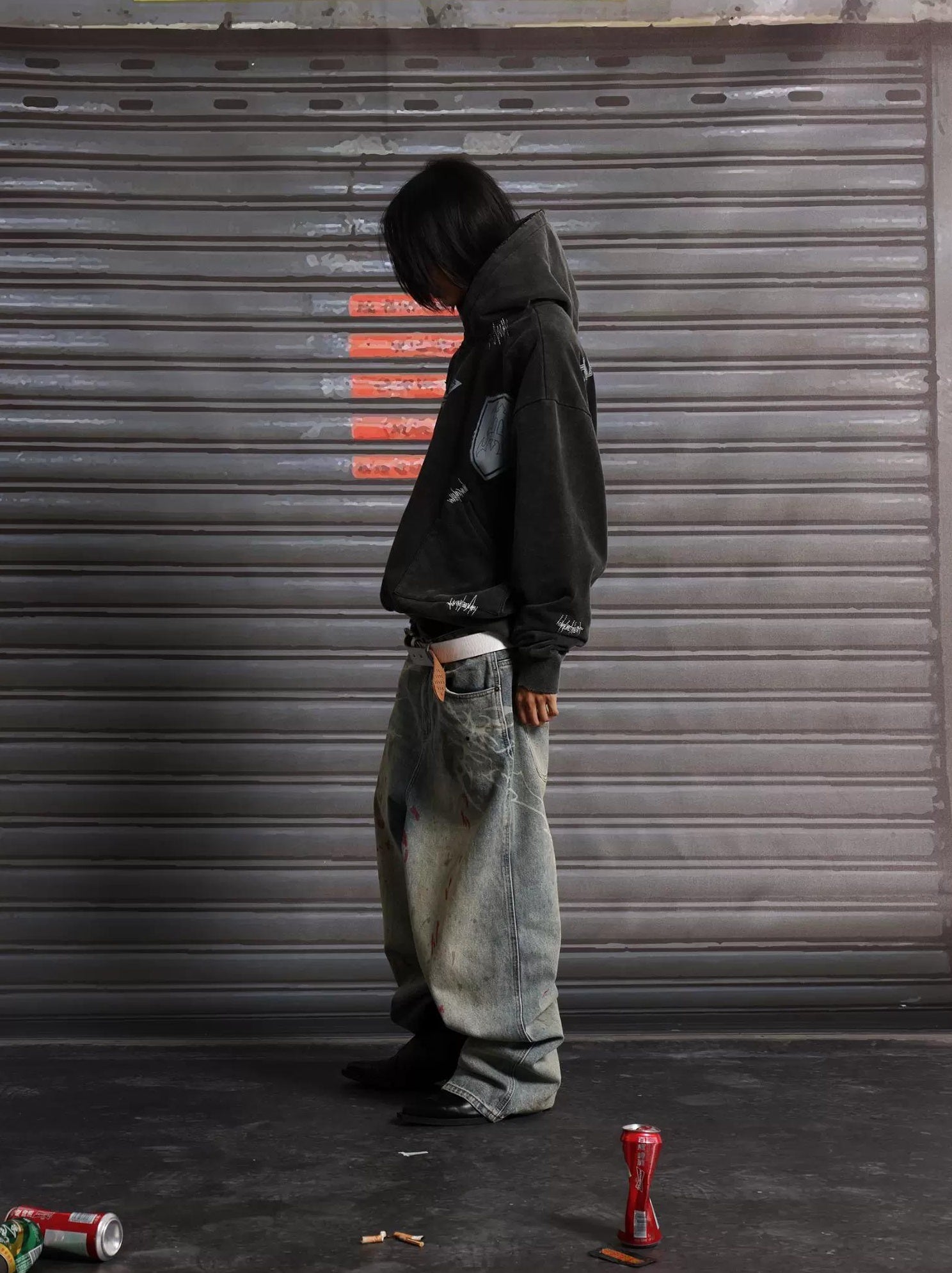 CASUAL WIDE LEG DENIM