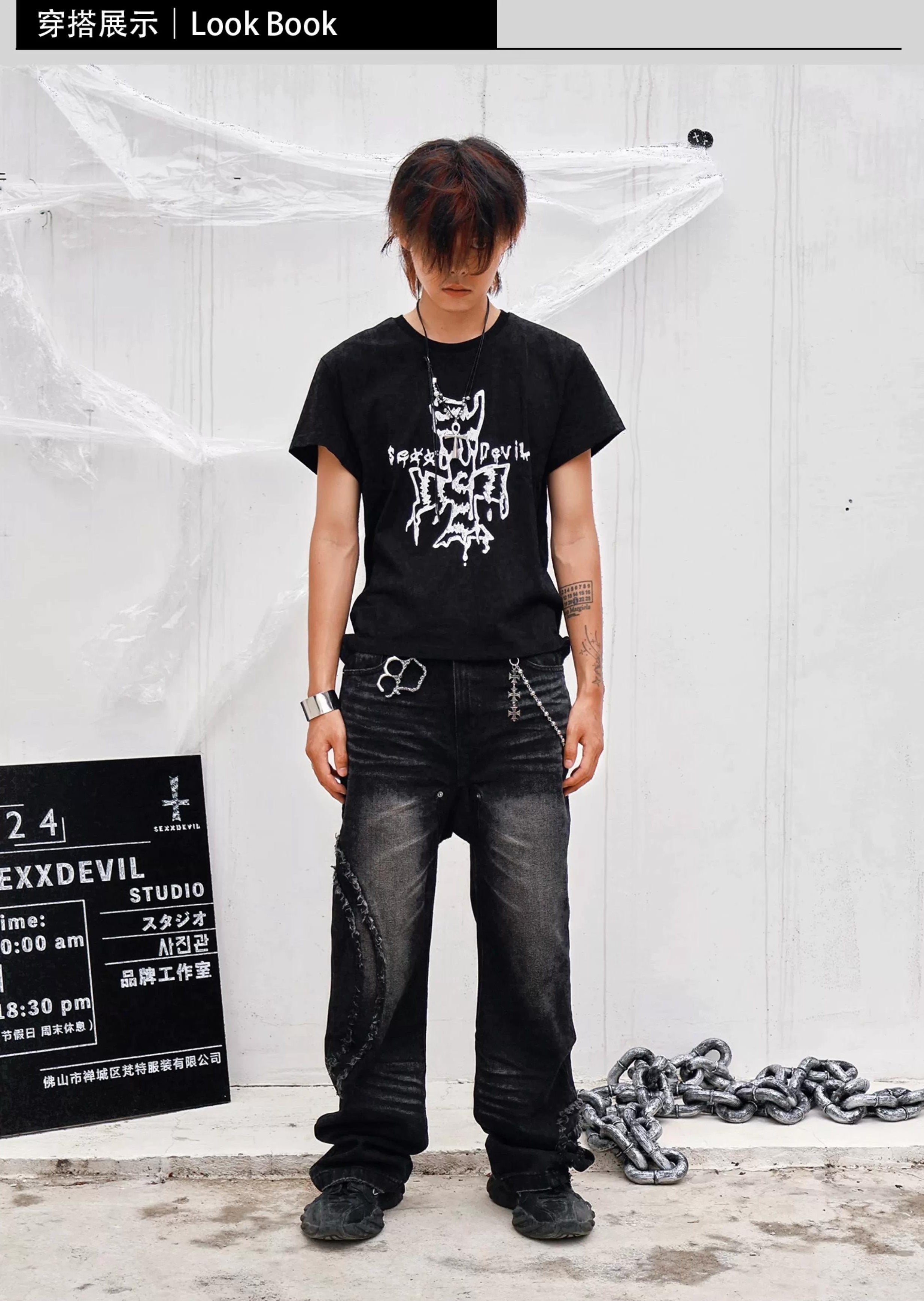 SPIKE ARMOR DENIM