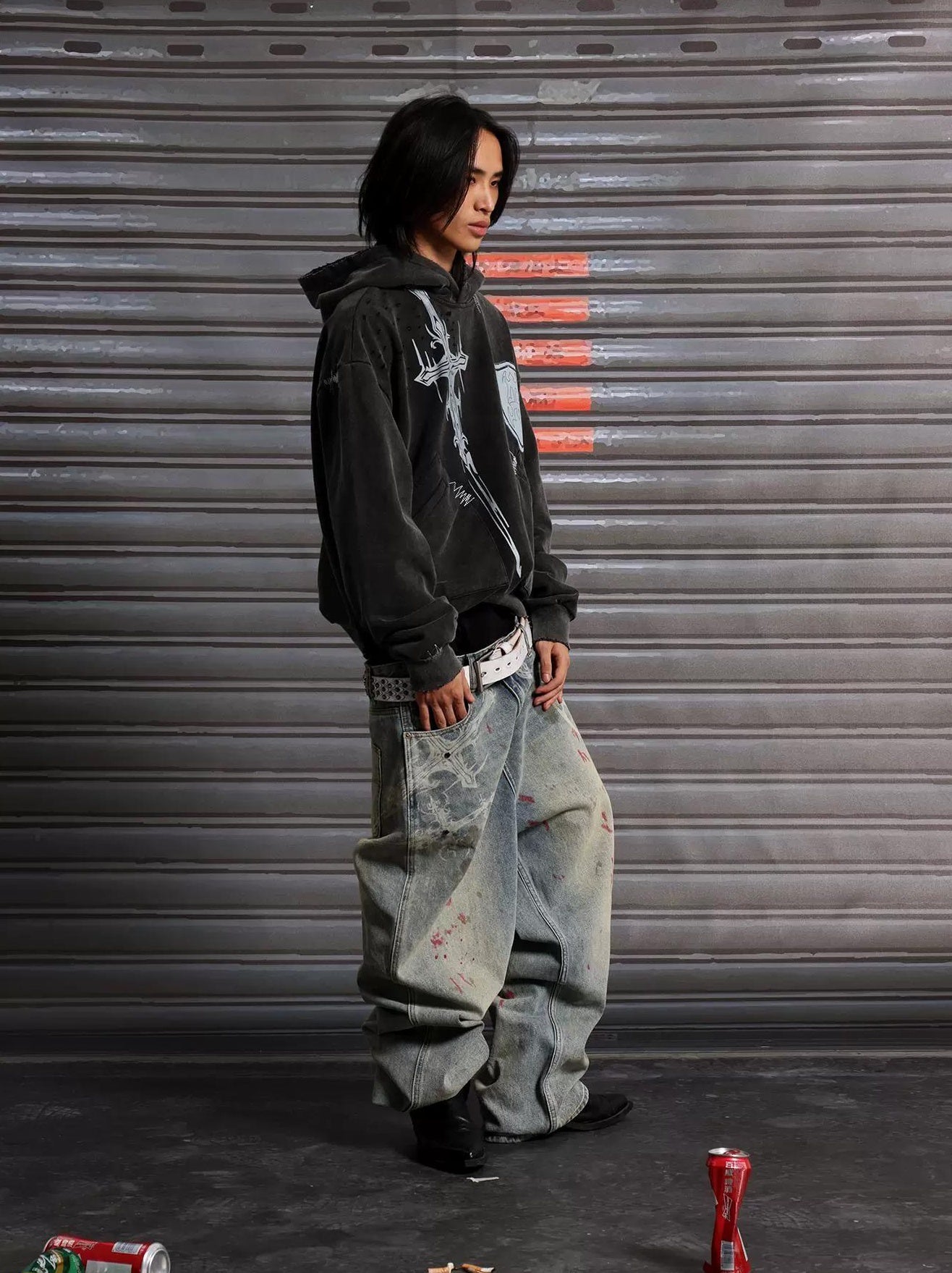 CASUAL WIDE LEG DENIM