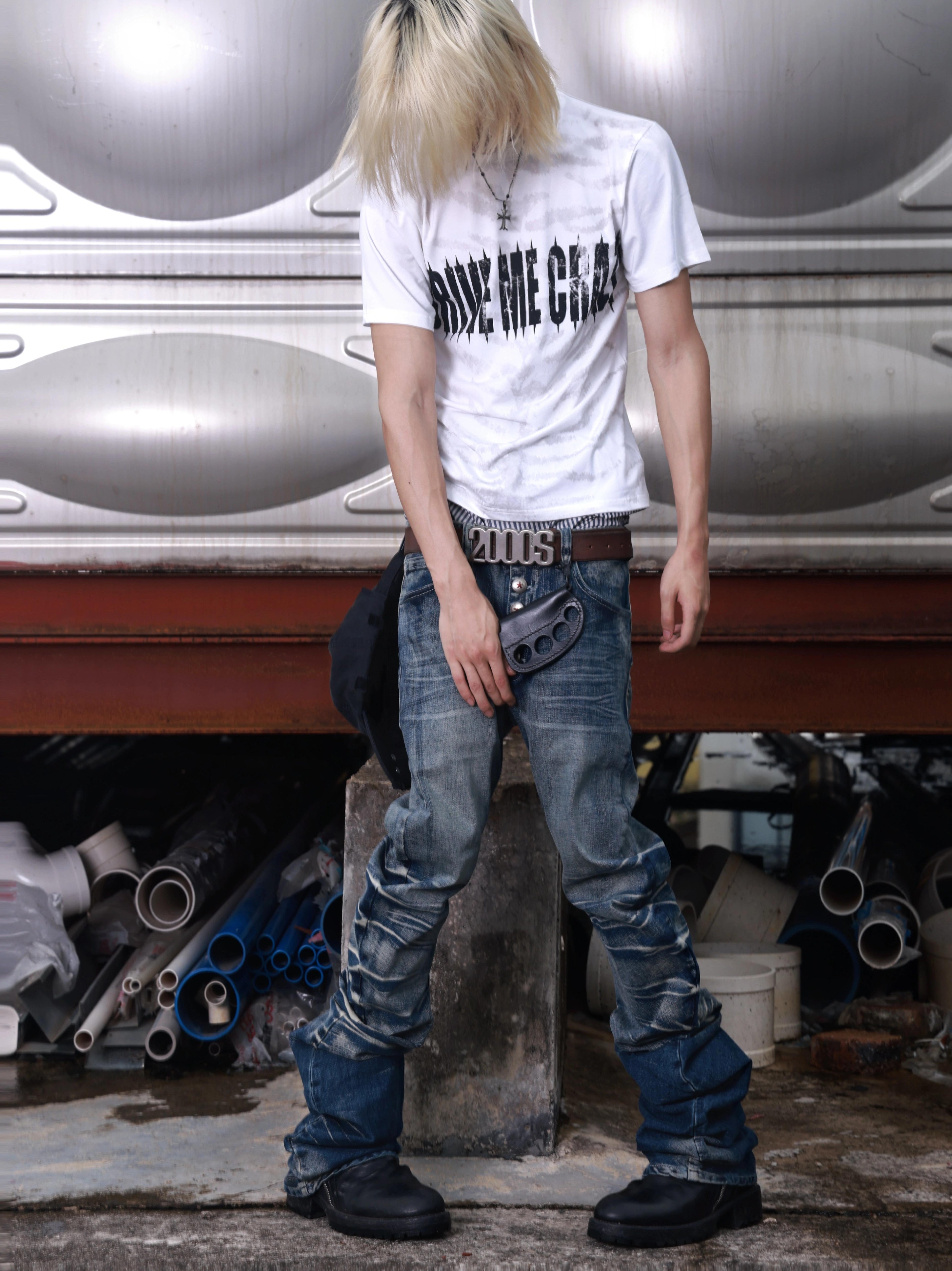 2000S STACKED JEANS
