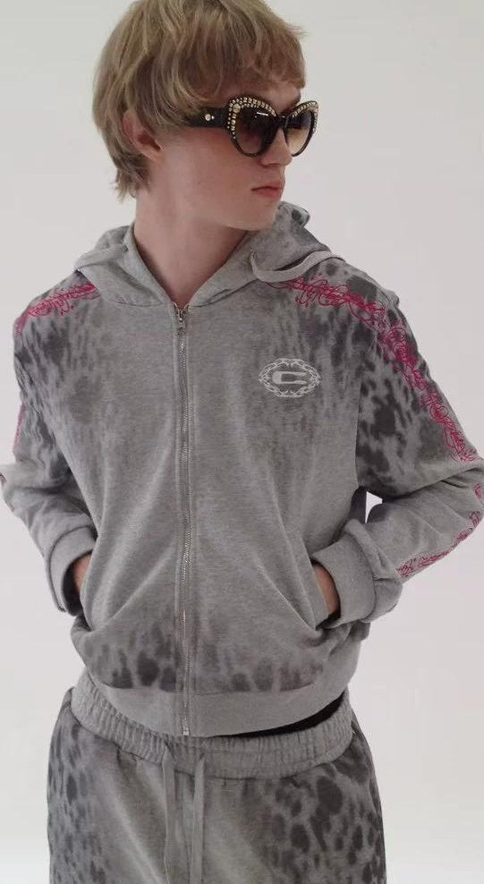 LEOPARD STAR HOODIE