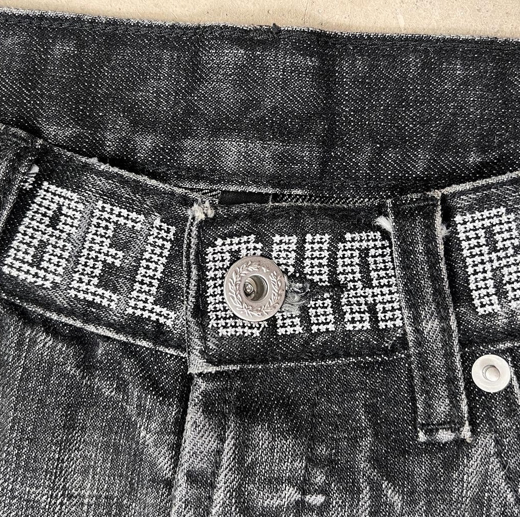 SMOKE LINE DENIM PANTS