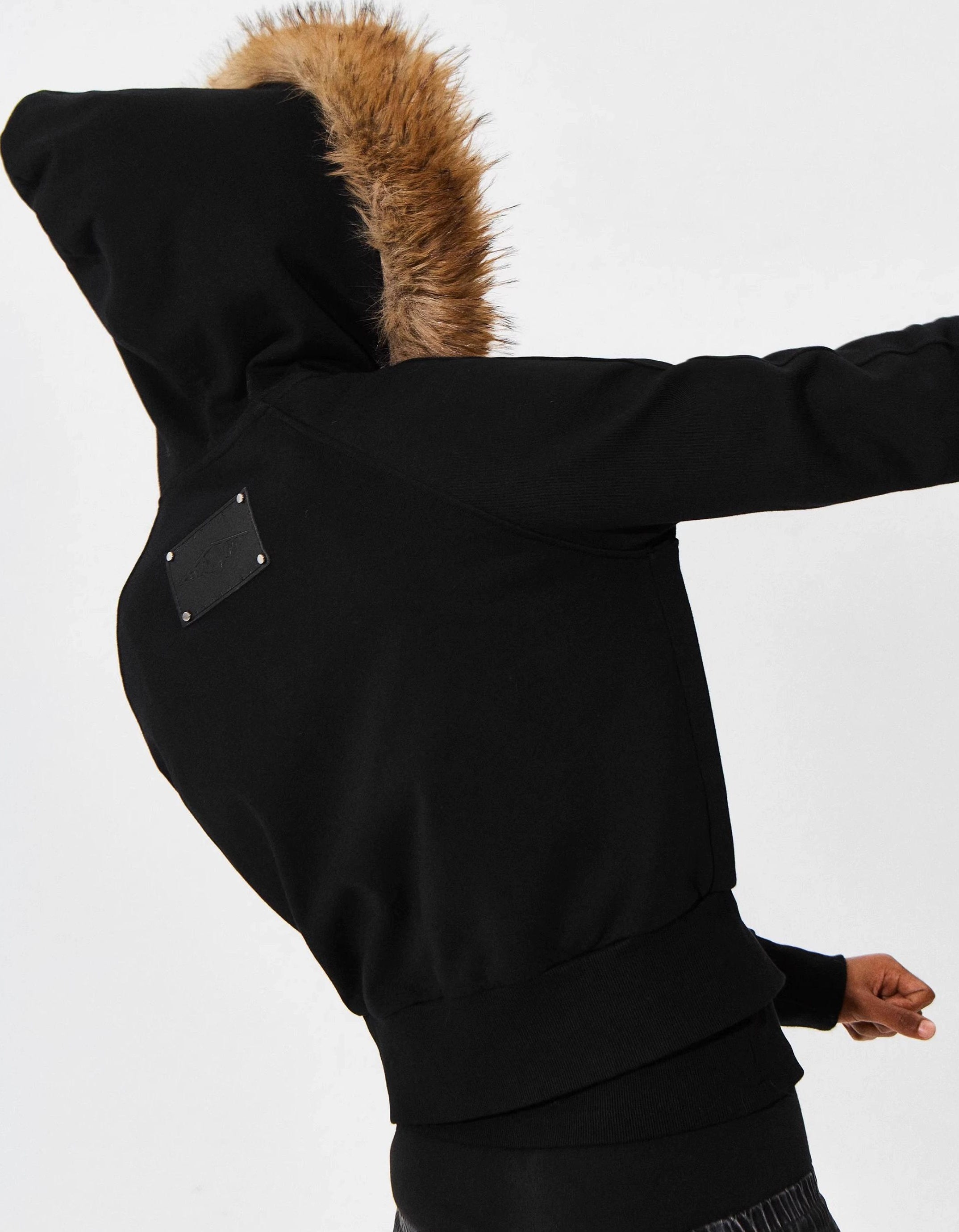 FUR COLLAR HOODE