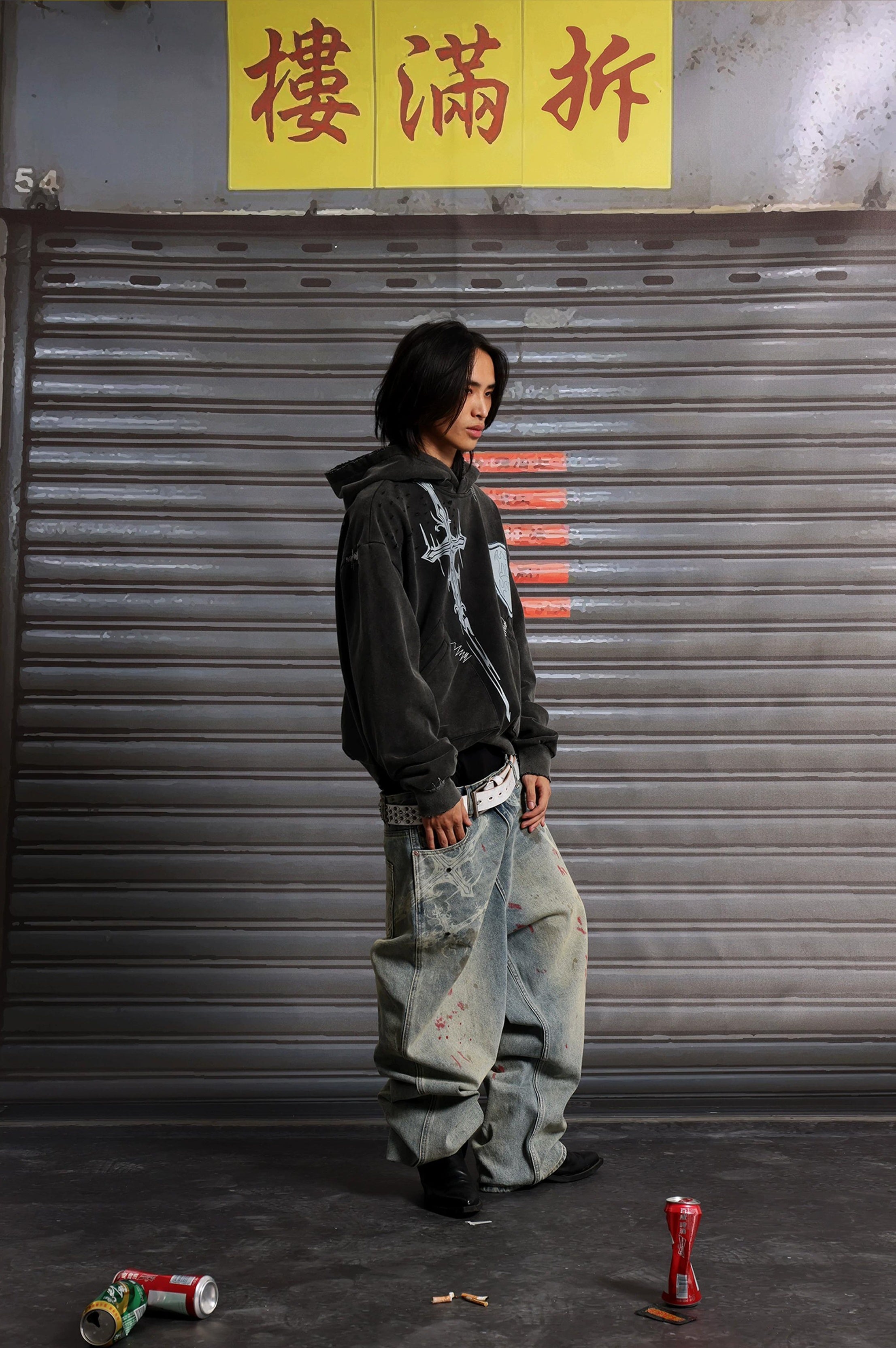 CASUAL WIDE LEG DENIM