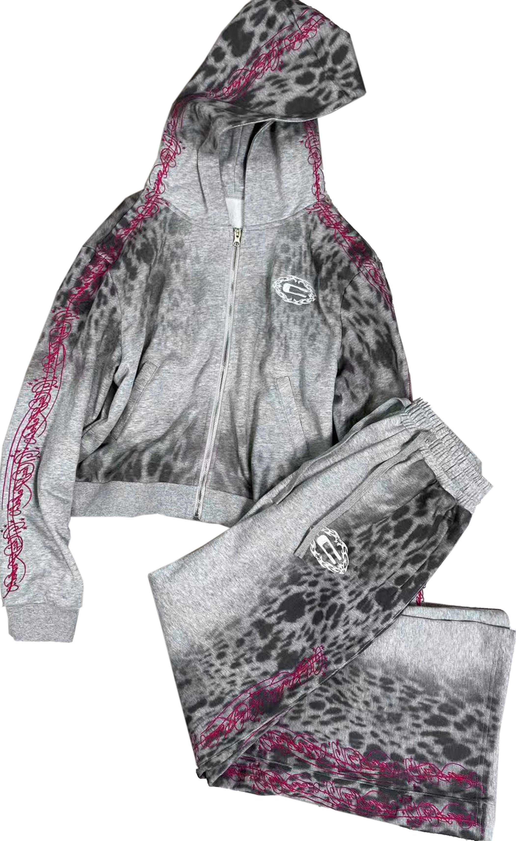 LEOPARD STAR HOODIE