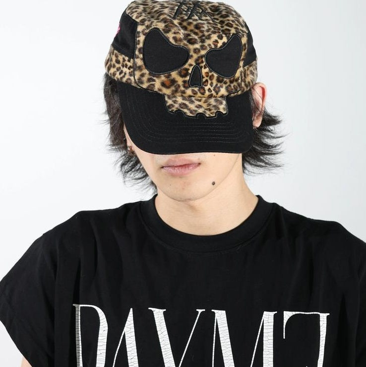 LEOPARD SKULL CAP