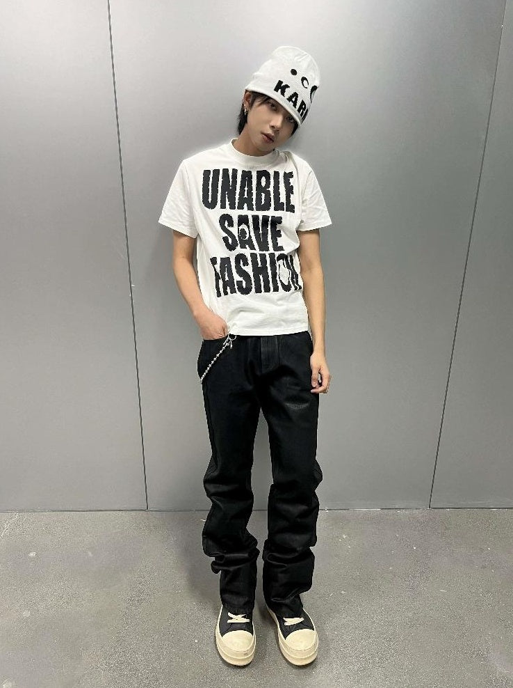 FASHION SLOGAN TEE