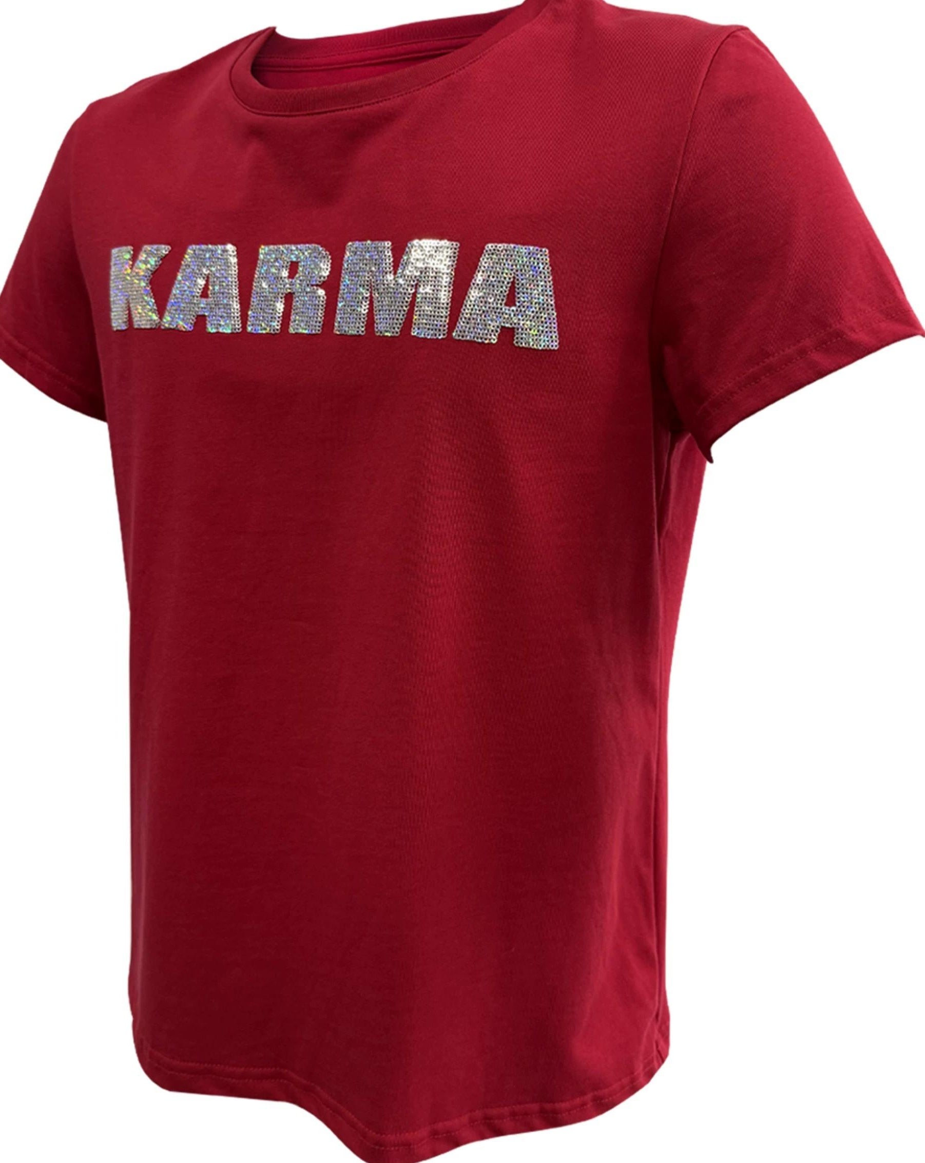 GLITTER KARMA TEE