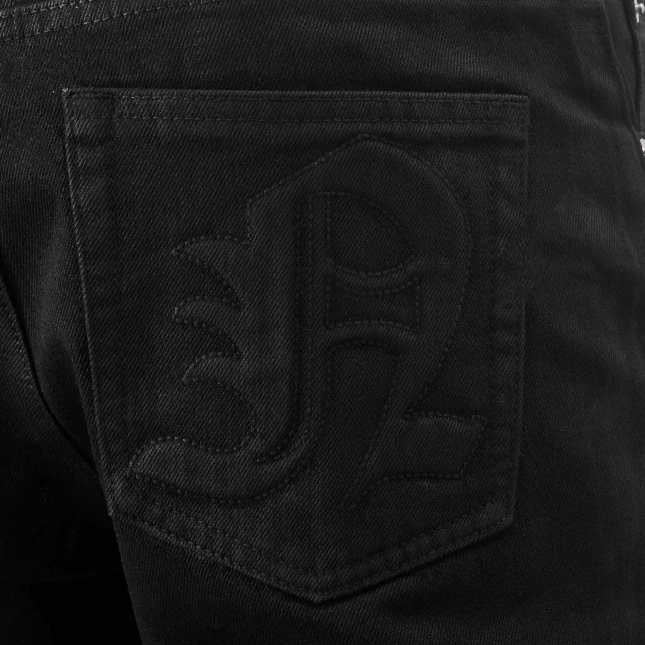 RETRO BRUSH WAX JEANS