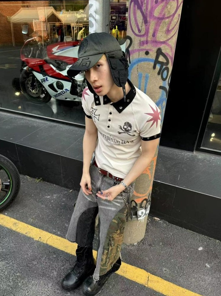 SKULL STREET POLO