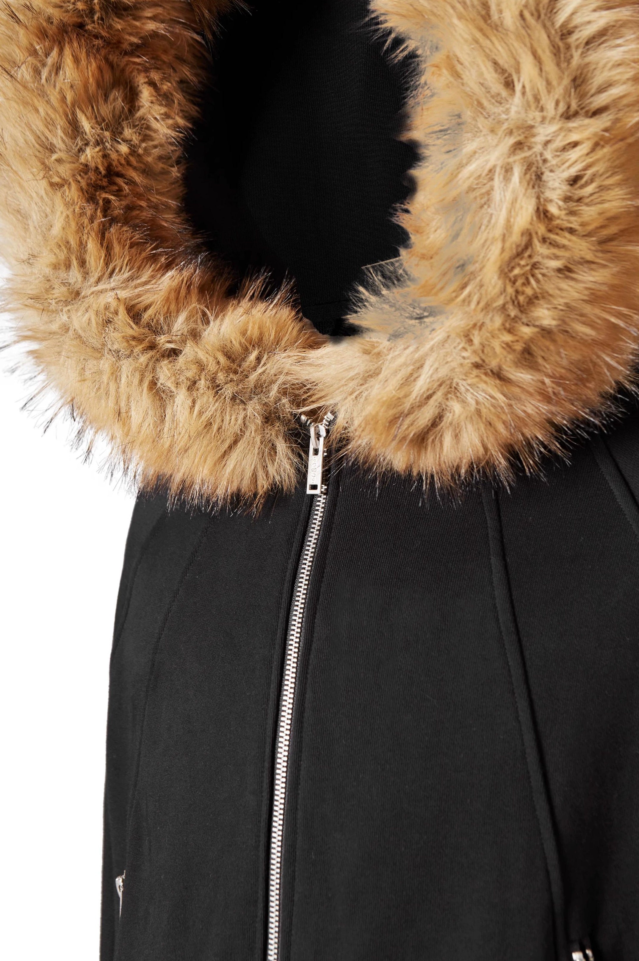 FUR COLLAR HOODE