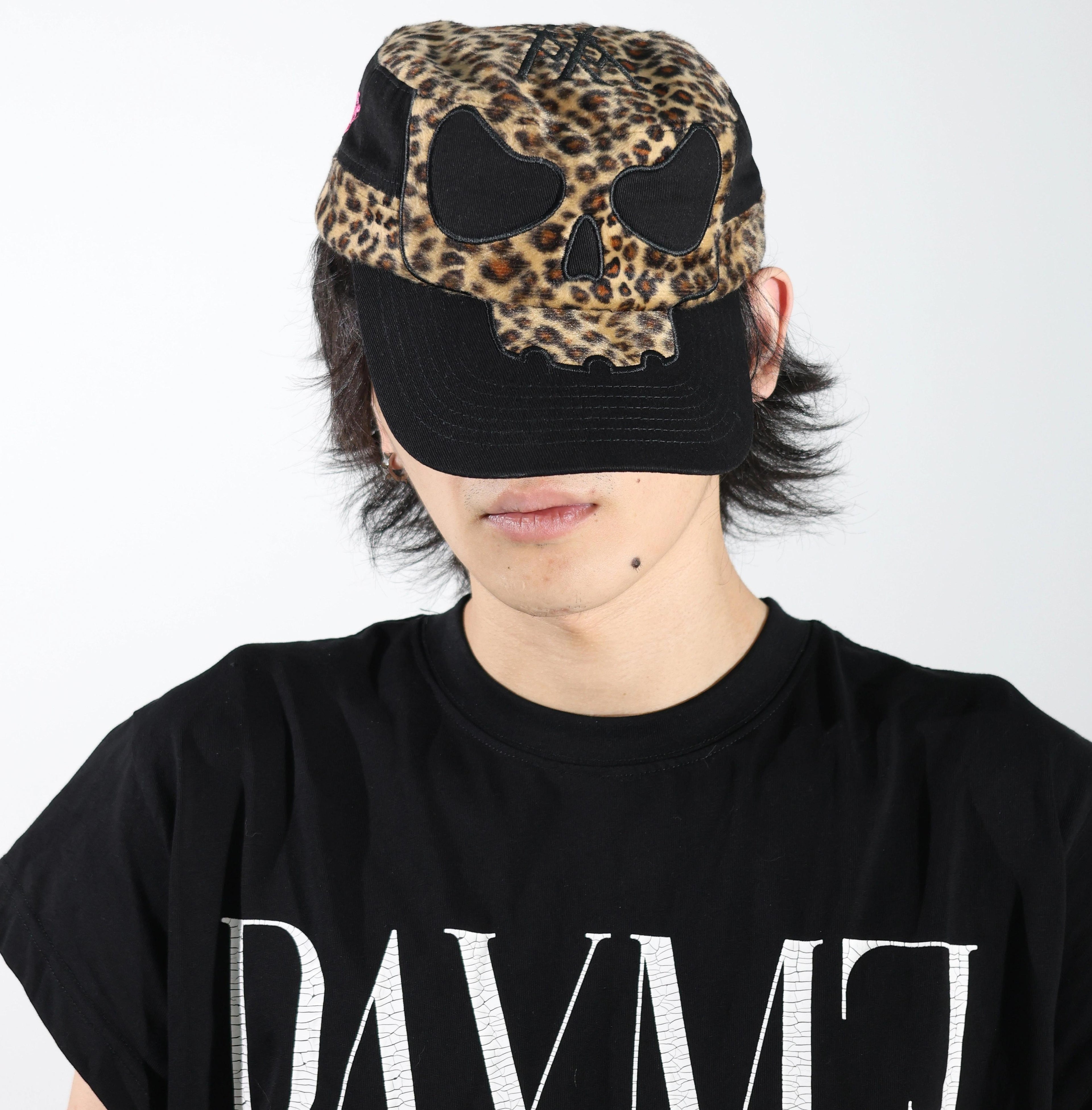 LEOPARD SKULL CAP
