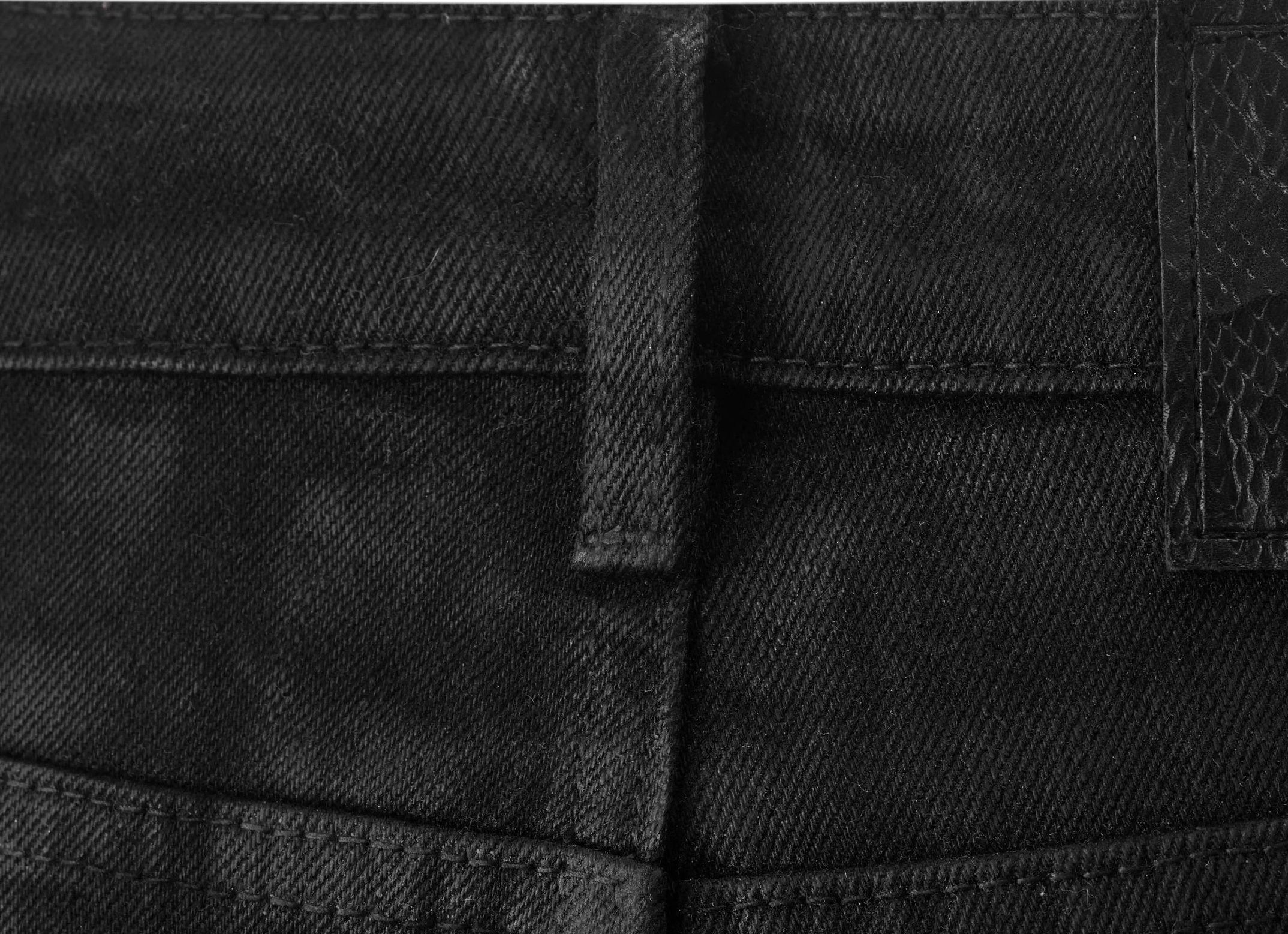 RETRO BRUSH WAX JEANS