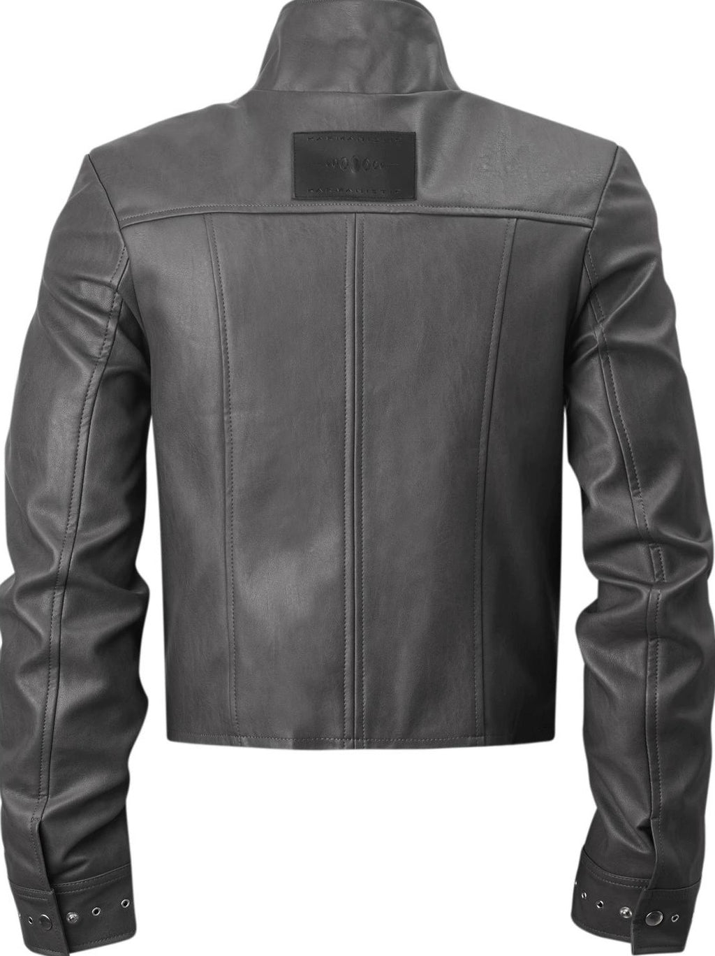 HIGH COLLAR BIKER JACKET