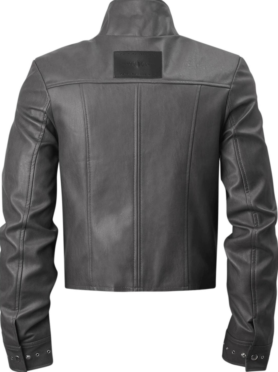 HIGH COLLAR BIKER JACKET