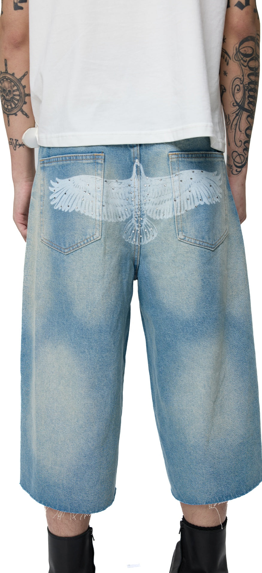 EAGLE DENIM SHORTS