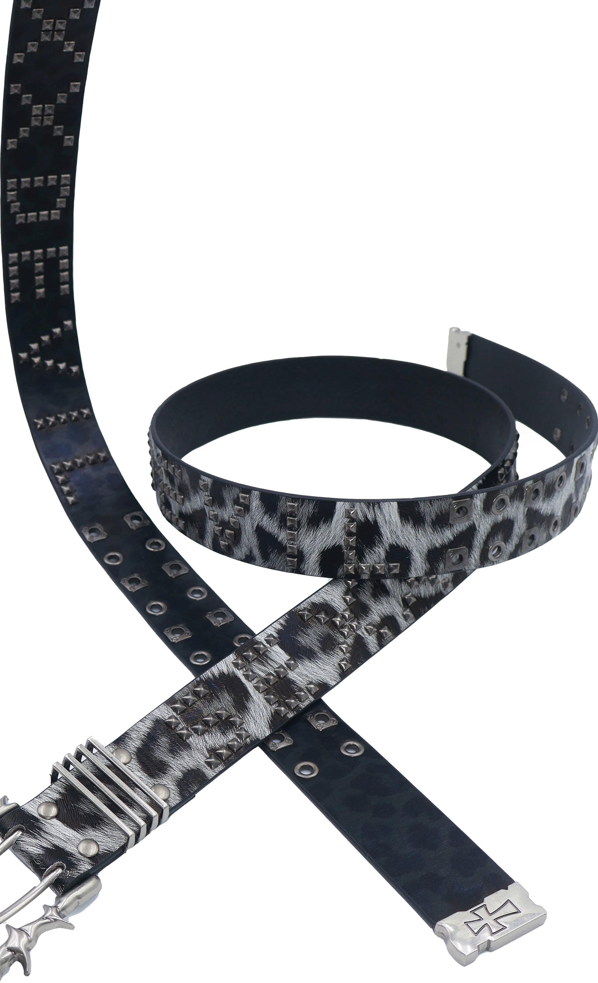 PUNK LEOPARD BELT